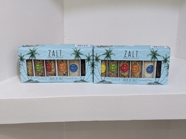 Flavoured Hand Harvested Sea Salt - 6 Vial Gift Set from Zanzibar - Image 2