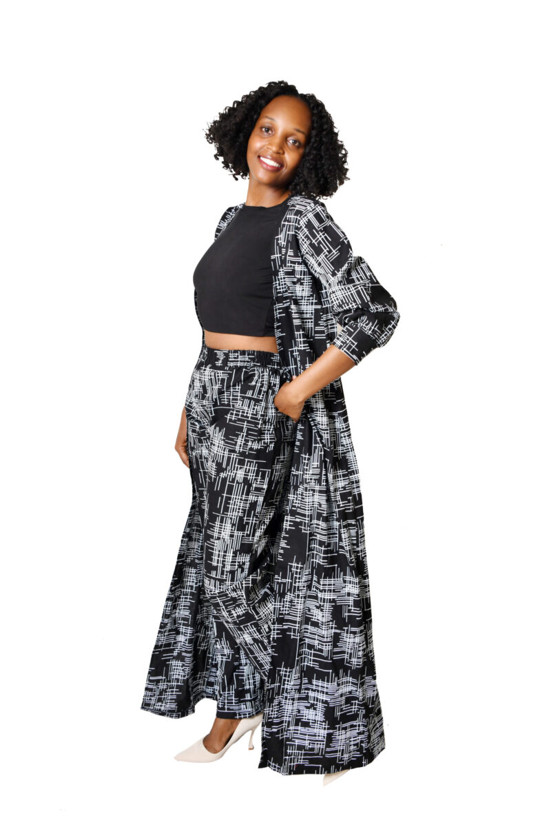 Kaftan And Trousers Set
