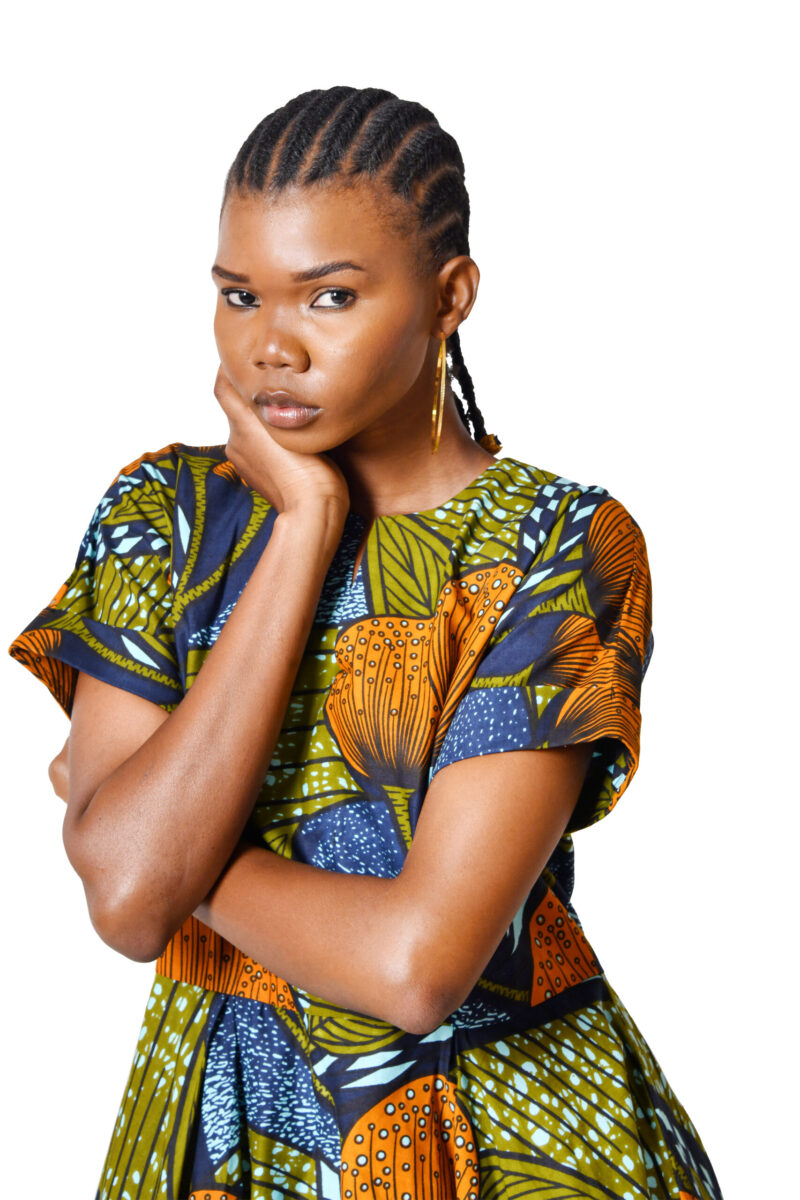 Round Neck Short Sleeve Dress (Copy)