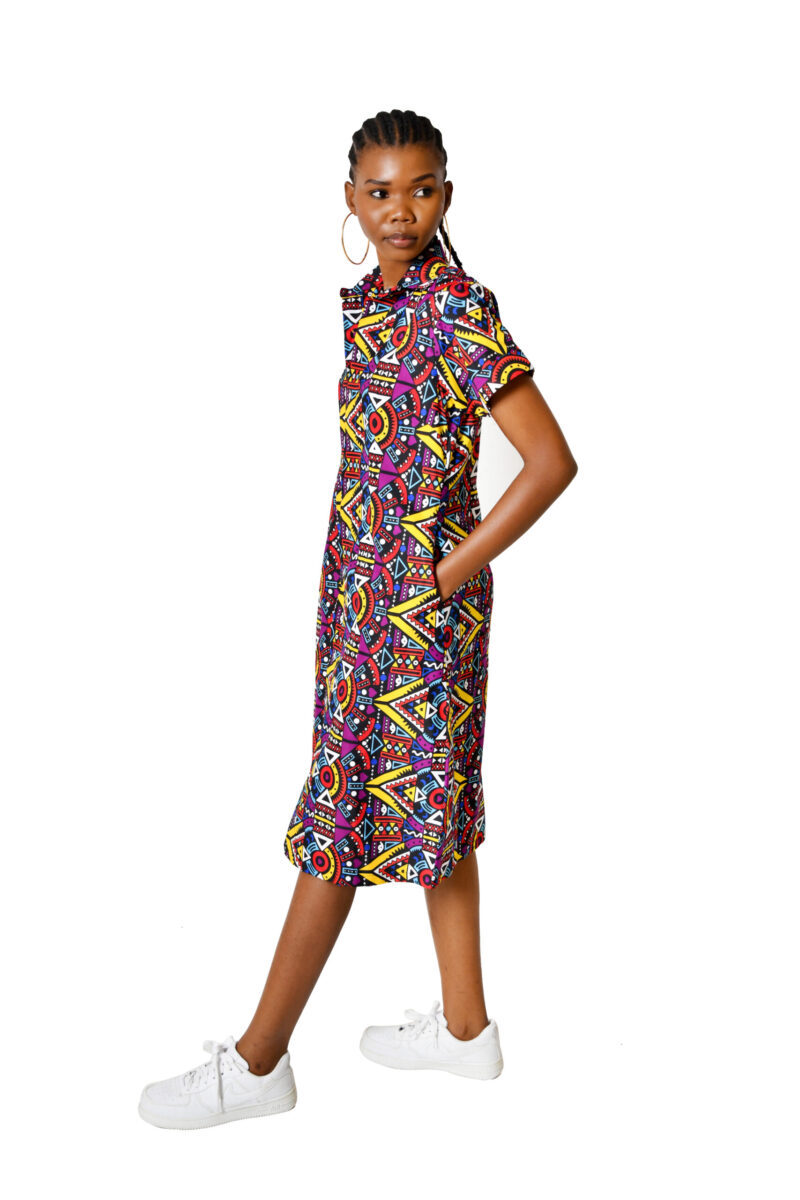 Kitenge Shirt Dress