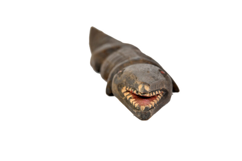Hand Carved Crocodile - Image 2
