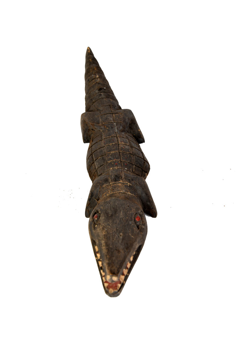 Hand Carved Crocodile