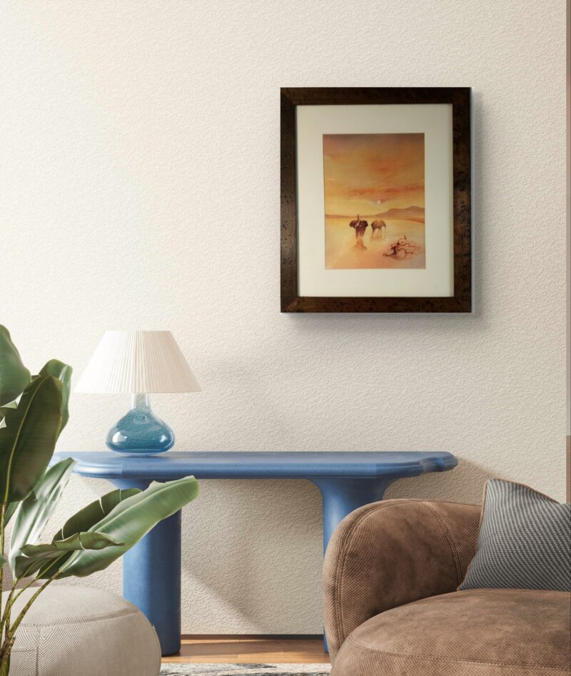 Elephant Sunrise - Image 2