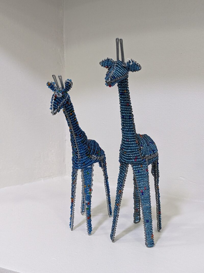 Wire and Bead Giraffe