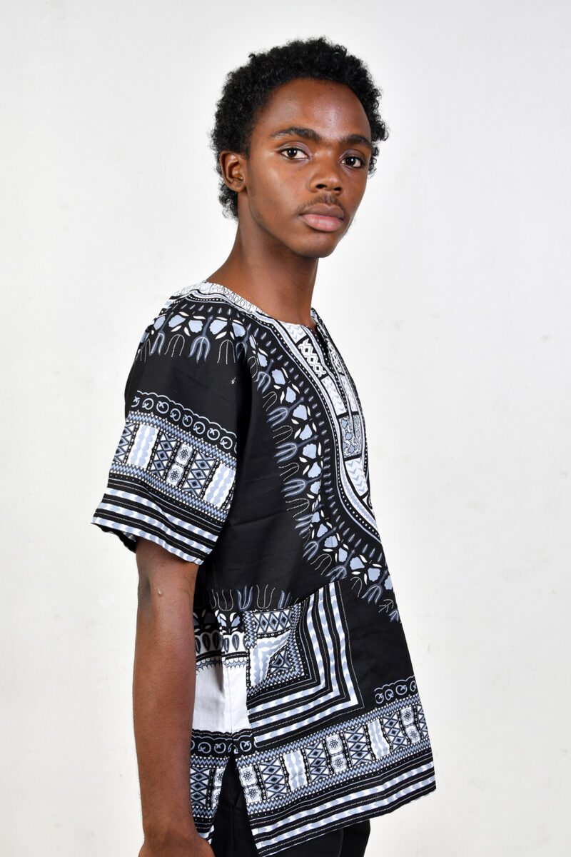 Short Sleeve African Men's Shirt