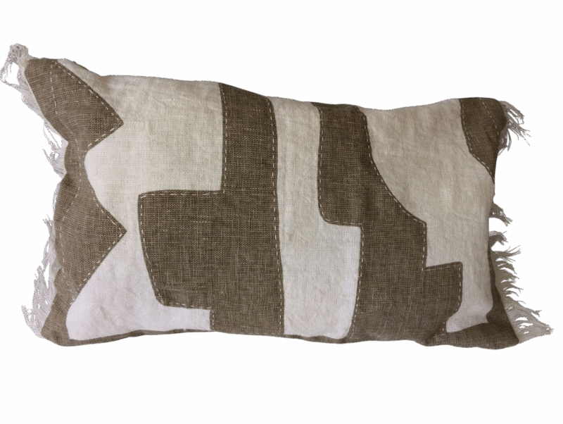 Genuine African Mud Cloth Cushion