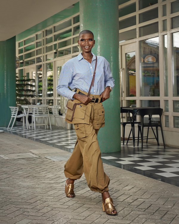 Multi-Pocket Cargo Pants – Khaki Trousers | Handmade Unisex Fashion